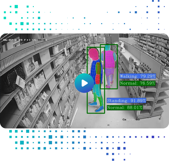 Análisis de gestos en tiempo real sobre vídeo de vigilancia